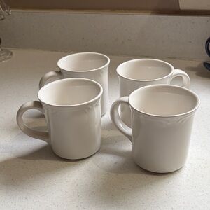 Pfaltzgraff Filigree Mug Set of 4